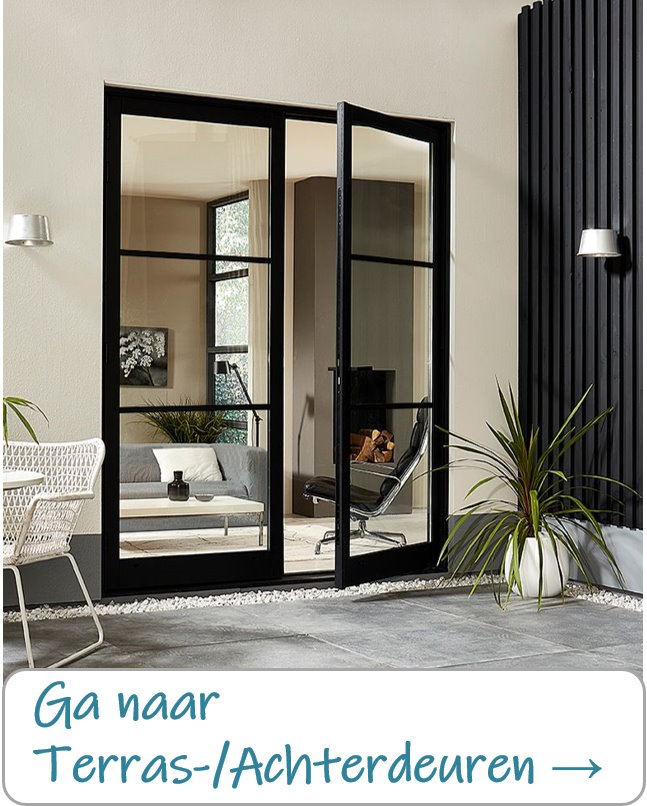 Ga naar onze terras- en achterdeuren